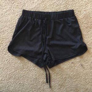 shein tie shorts